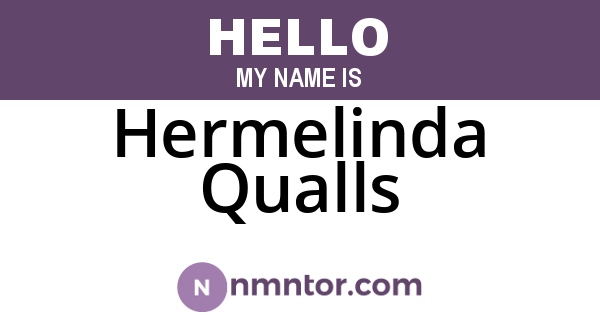 Hermelinda Qualls