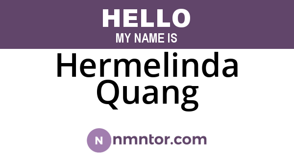 Hermelinda Quang