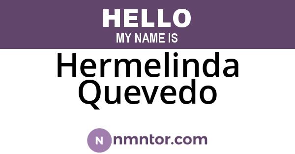 Hermelinda Quevedo