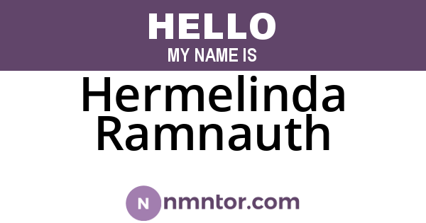 Hermelinda Ramnauth
