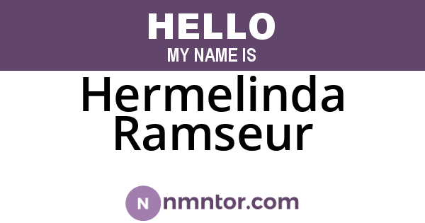 Hermelinda Ramseur