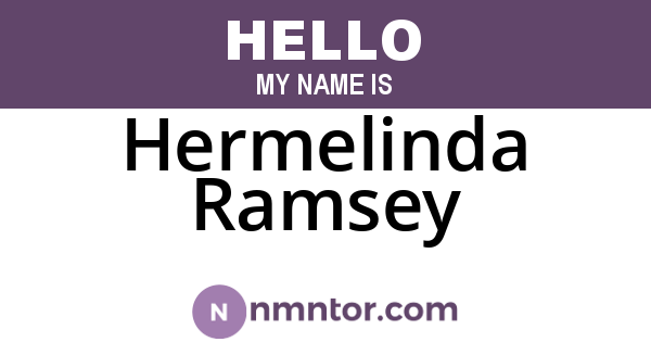 Hermelinda Ramsey