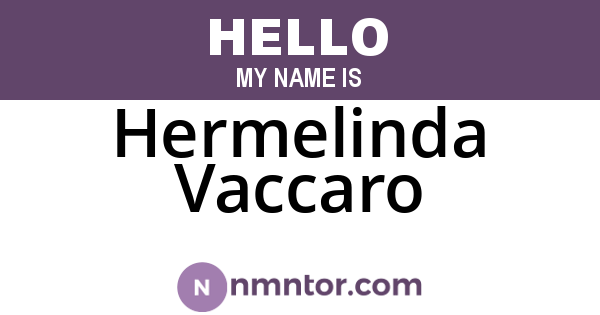 Hermelinda Vaccaro