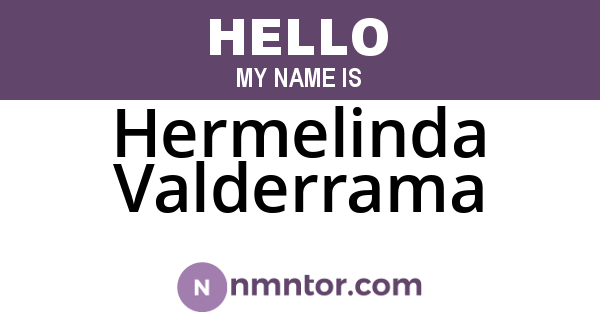 Hermelinda Valderrama