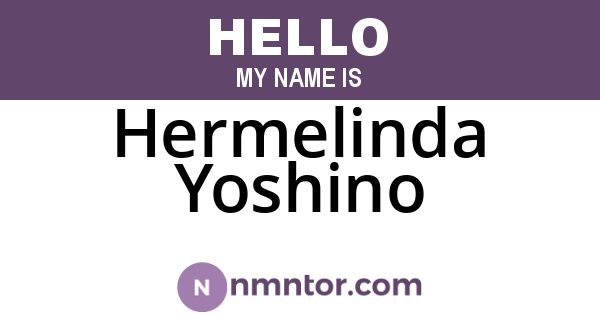 Hermelinda Yoshino