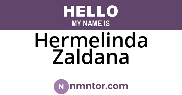 Hermelinda Zaldana