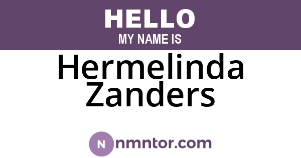 Hermelinda Zanders
