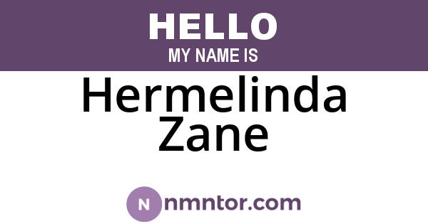 Hermelinda Zane
