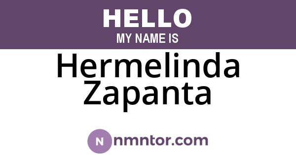 Hermelinda Zapanta