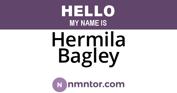 Hermila Bagley