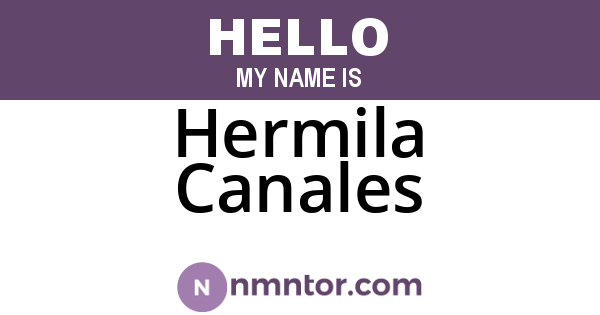 Hermila Canales