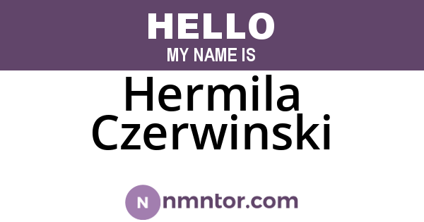 Hermila Czerwinski