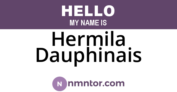 Hermila Dauphinais
