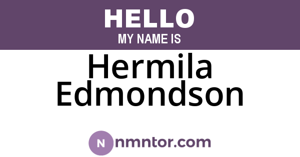 Hermila Edmondson