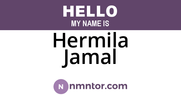 Hermila Jamal
