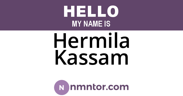 Hermila Kassam