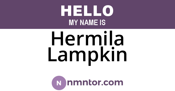 Hermila Lampkin