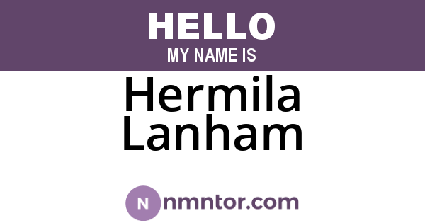 Hermila Lanham