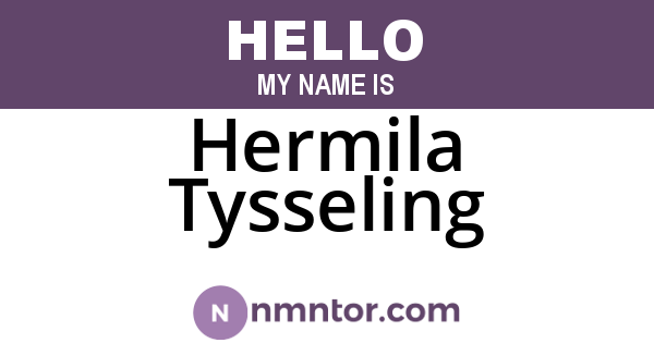 Hermila Tysseling