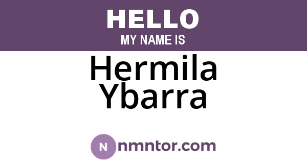 Hermila Ybarra