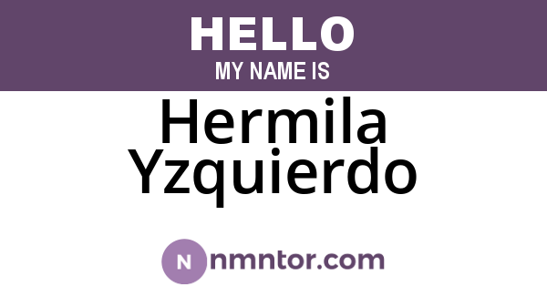 Hermila Yzquierdo