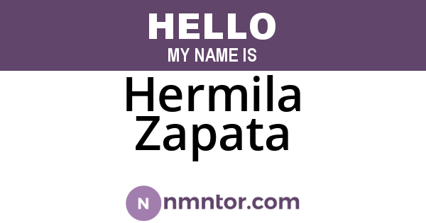 Hermila Zapata