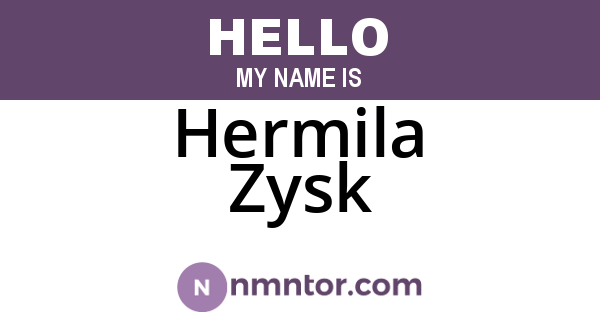 Hermila Zysk