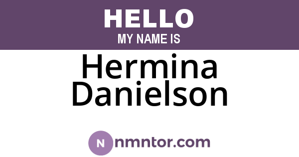 Hermina Danielson