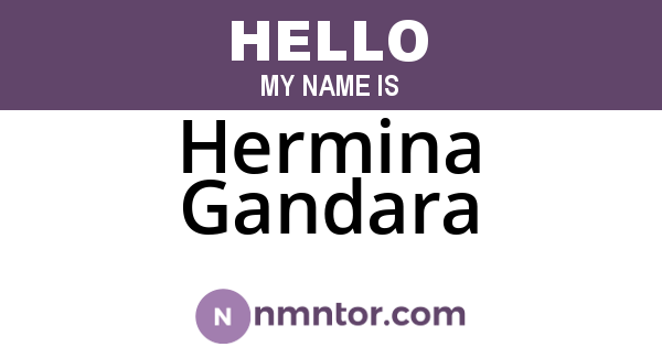 Hermina Gandara