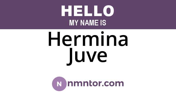 Hermina Juve