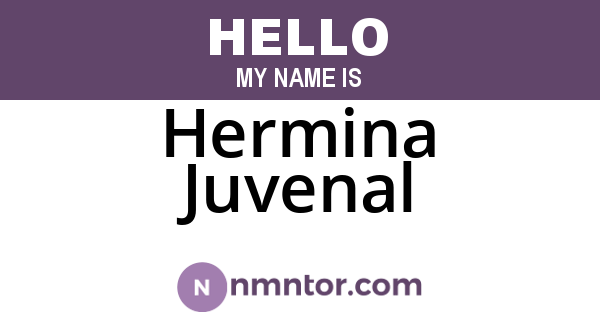 Hermina Juvenal