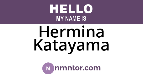 Hermina Katayama
