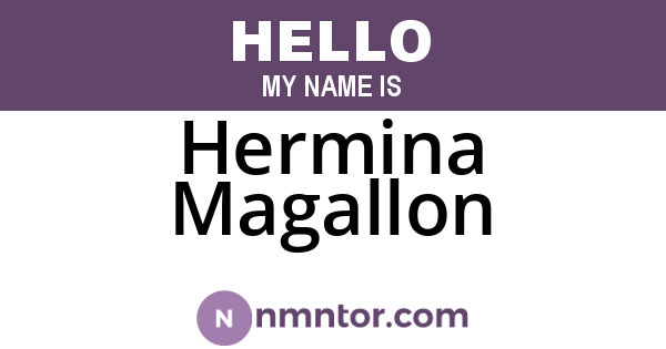 Hermina Magallon