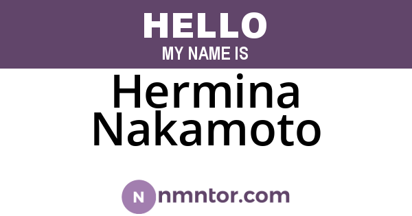 Hermina Nakamoto