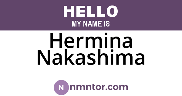 Hermina Nakashima