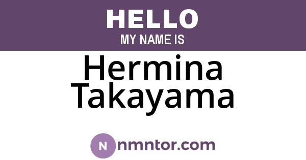 Hermina Takayama