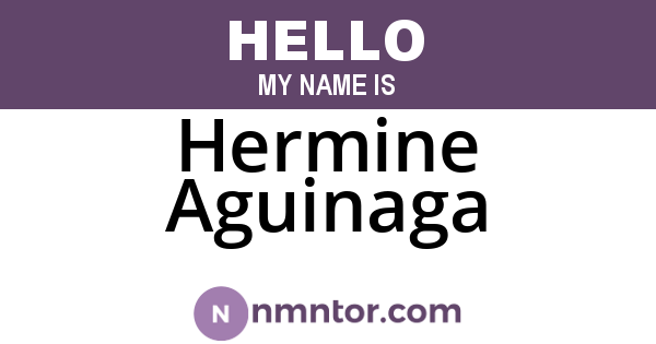 Hermine Aguinaga