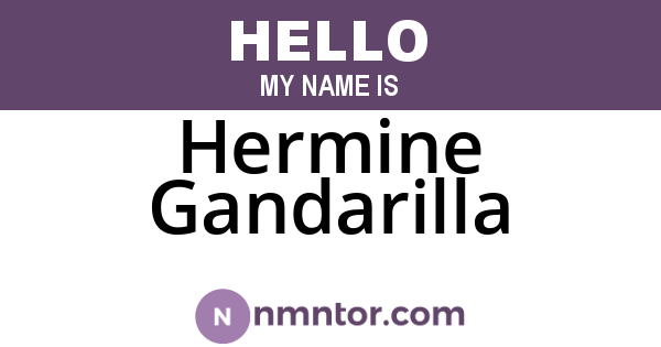 Hermine Gandarilla