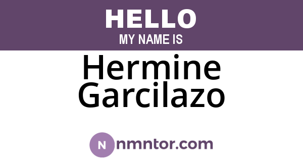 Hermine Garcilazo