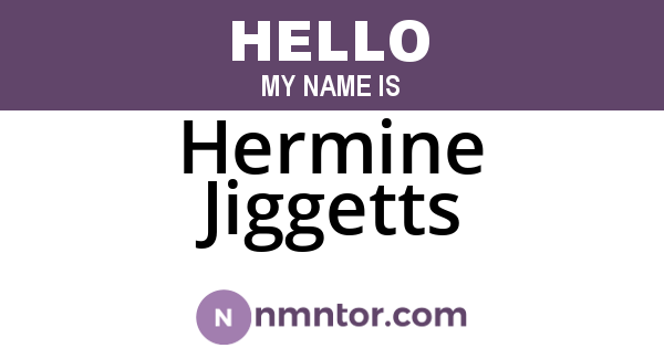 Hermine Jiggetts