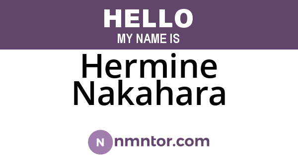 Hermine Nakahara