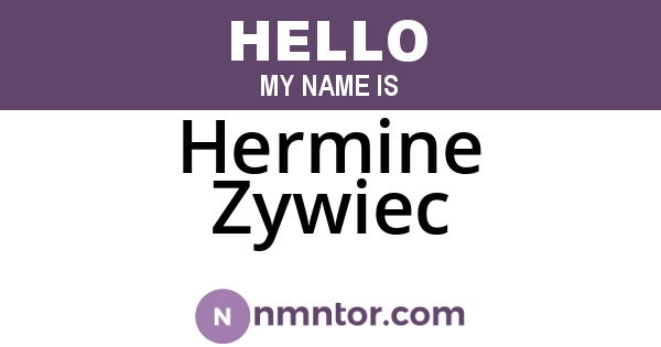 Hermine Zywiec
