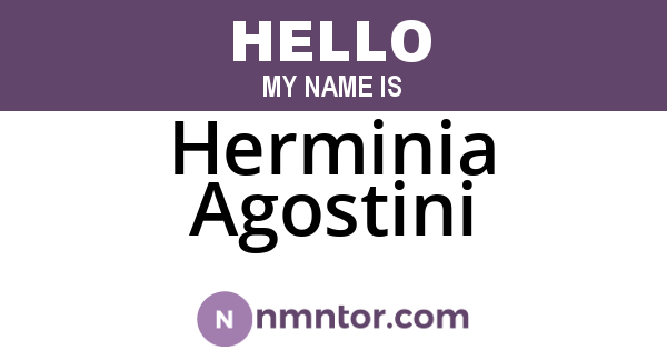 Herminia Agostini