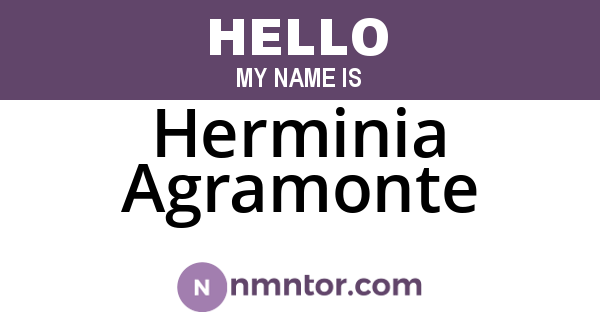 Herminia Agramonte