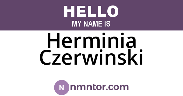 Herminia Czerwinski