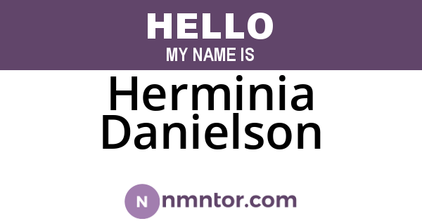 Herminia Danielson