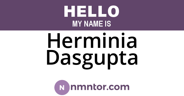 Herminia Dasgupta