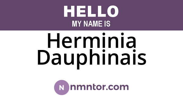 Herminia Dauphinais