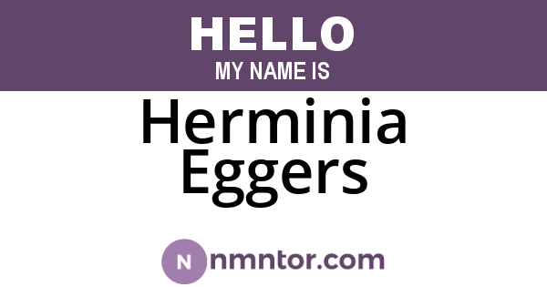 Herminia Eggers