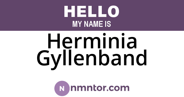 Herminia Gyllenband
